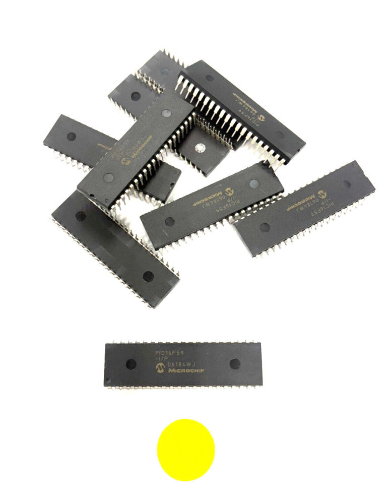 MICROCHIP INTEGRATED CIRCUIT MICROCONTROLLER PIC16F9-1/P 06184WJ LOT OF 10