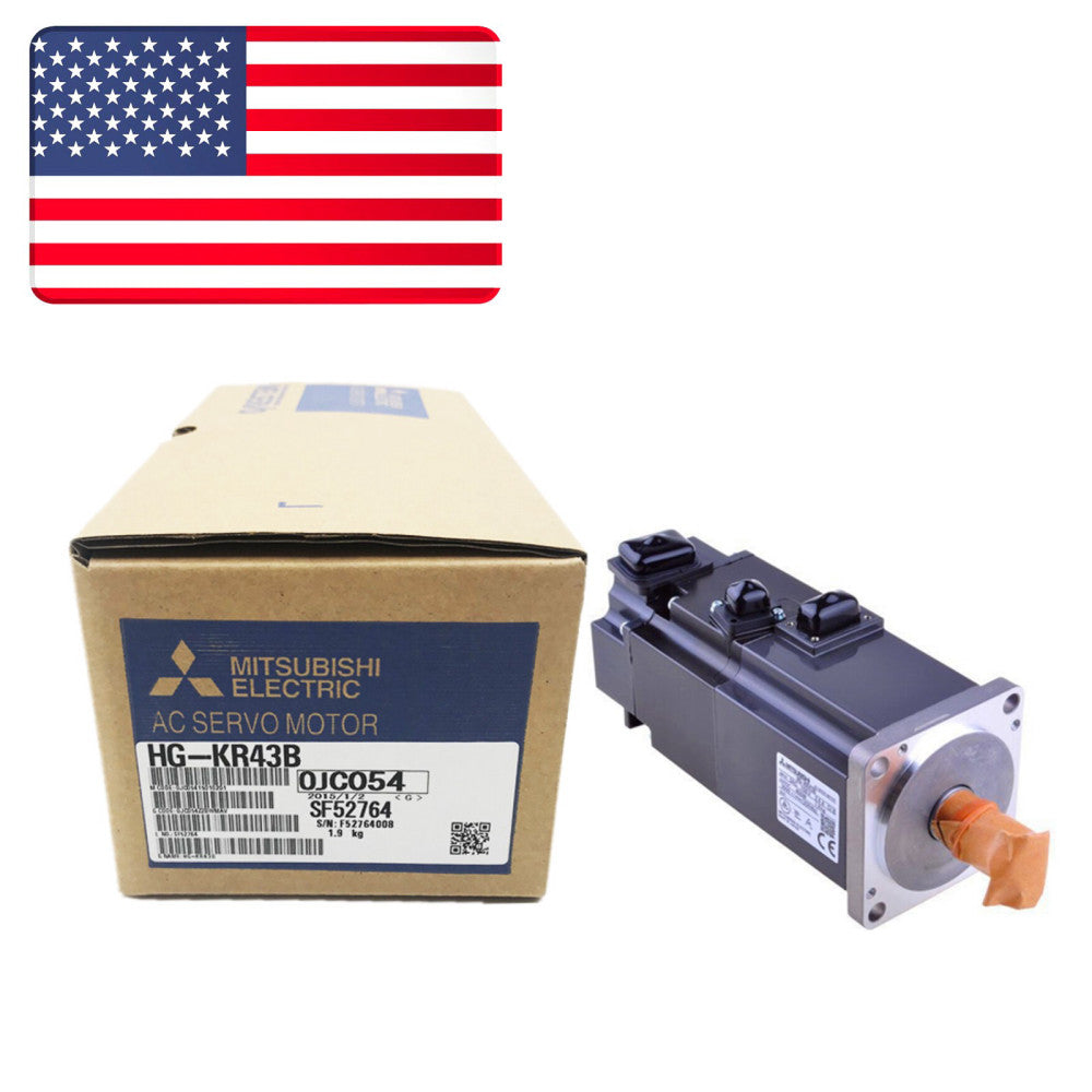 New In Box Mitsubishi HG-KR43B Servo Motor - US Stock