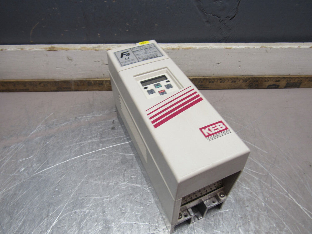 KEB F4 COMBIVERT CONTROLLER 09.F4.S3D-3420/1.2 2.8KVA 1.5KW 2/4P NICE TAKEOUT !!