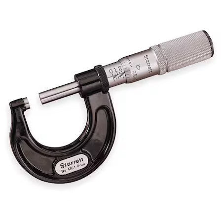Starrett T436.1Xfl-2 Outside Micrometer,2",Friction