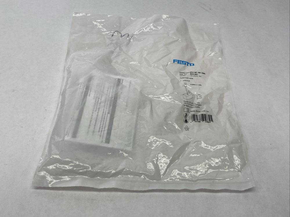 Festo VUVG-L10-M52-MT-M7-1R8L Pneumatic Solenoid Valve 8031485