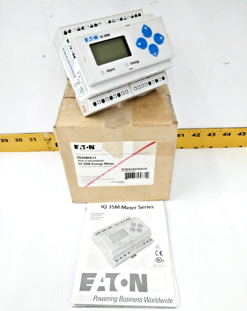 New Eaton IQ 35M Energy Meter Pulse Output Only IQ35MA11