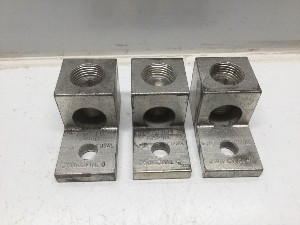 BURNDY KA29U Aluminum Mechanical Lug, 6-250MCM, AL9CU