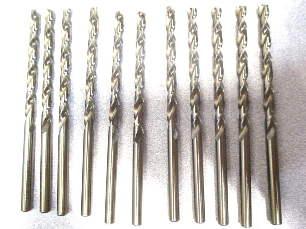 Quality Plus (20827) #27 .144 x 9/64 x 1-7/8 x 3 2-Flute Co Jobber Drill - 11 PC