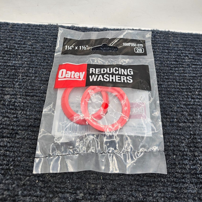 (2 PIECES) Oatey 1000 050 075: 1-1/4" X 1-1/2" Reducing Washers HDC7198C
