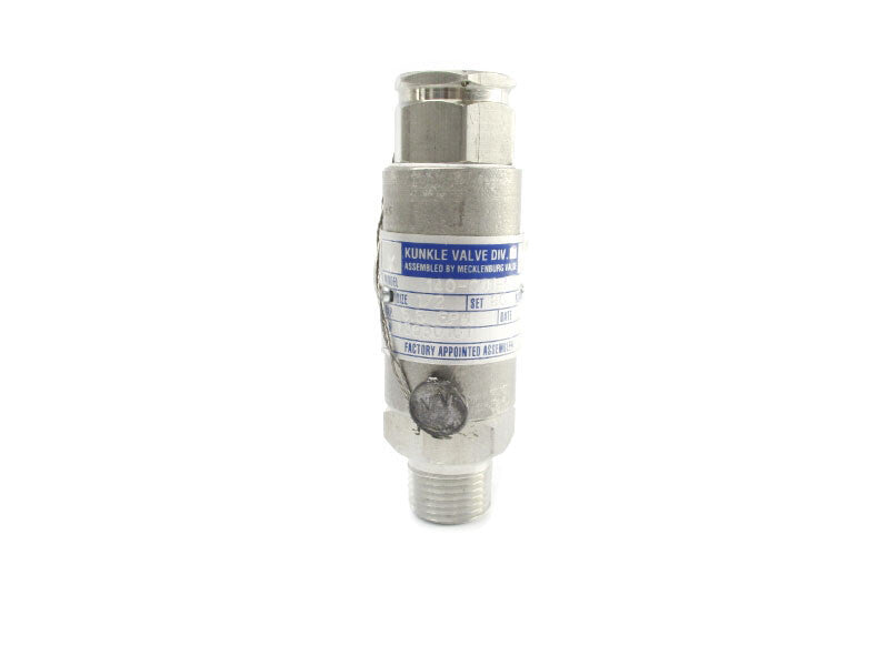KUNCKLE VALVE 140-C01-ME 80PSI 1/2" NSNP