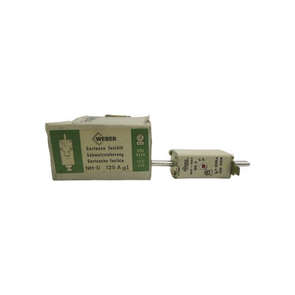 WEBER NH-0 500V 125A (PKG OF 3) NSMP