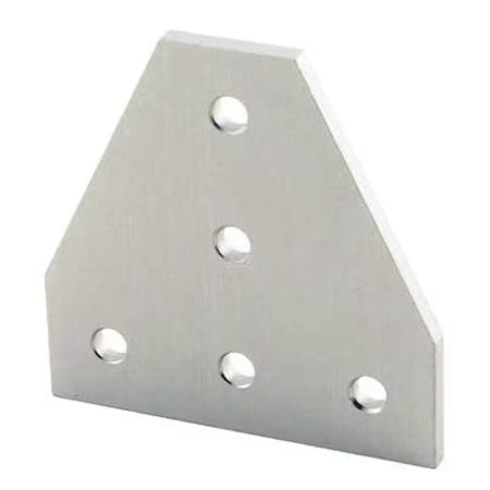 80/20 40-4340 5 Hole Tee Joining Plate