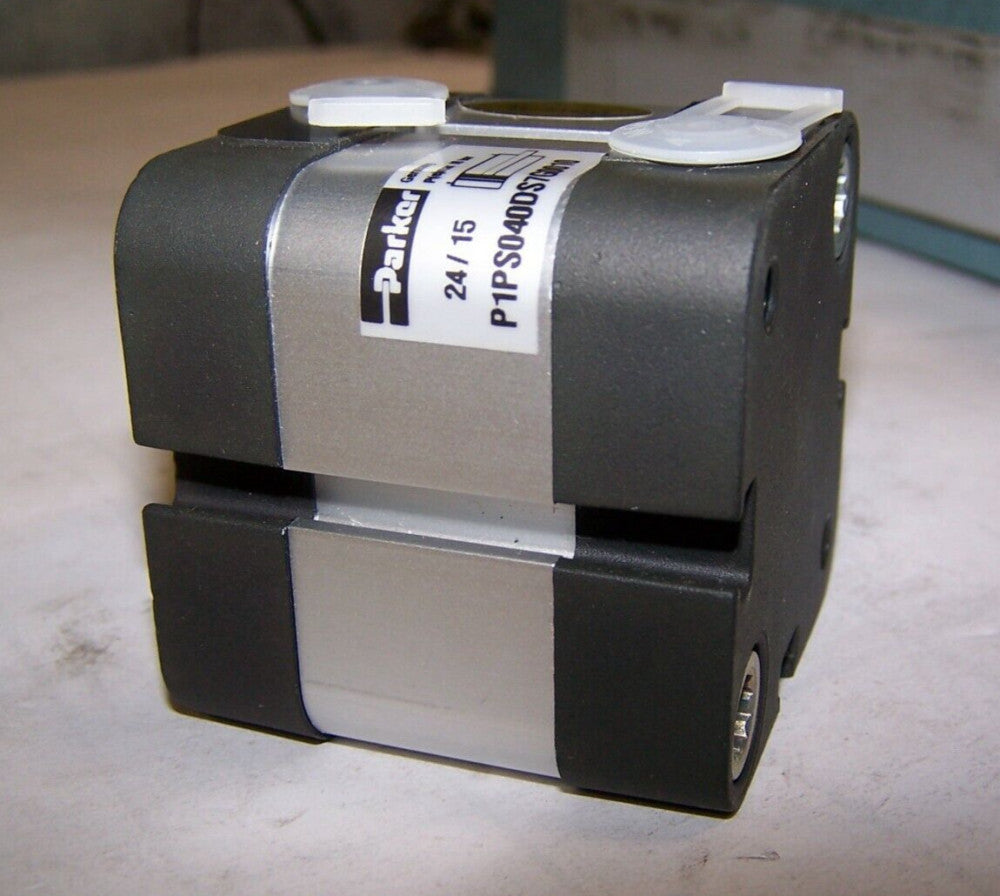 NEW PARKER PNEUMATIC COMPACT CYLINDER 10 BAR MAX 10mm STROKE P1PS040DS7G0010