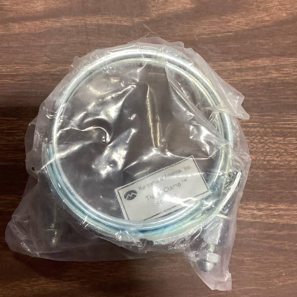 Kuriyama SDBC-4 Tiger Spiral Clamp 4" Double Bolt Spiral Helix Hose