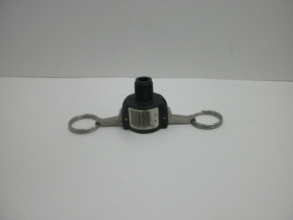 BANJO 1/2" B 3/4" FEMALE COUPLER X 1/2"" MALE THREAD NPT CAM LEVER COUPLING NNB