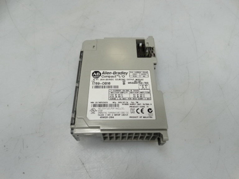 ALLEN BRADLEY 1769-OB16 SERIES B PLC MODULE 8000026