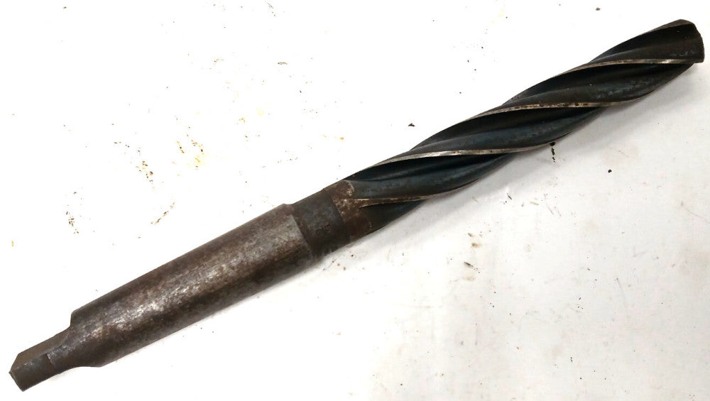 NATIONAL 55/64 4 FLUTE CORE DRILL BIT WITH TAPER SHANK MT3 HIGH SPEED 19272771