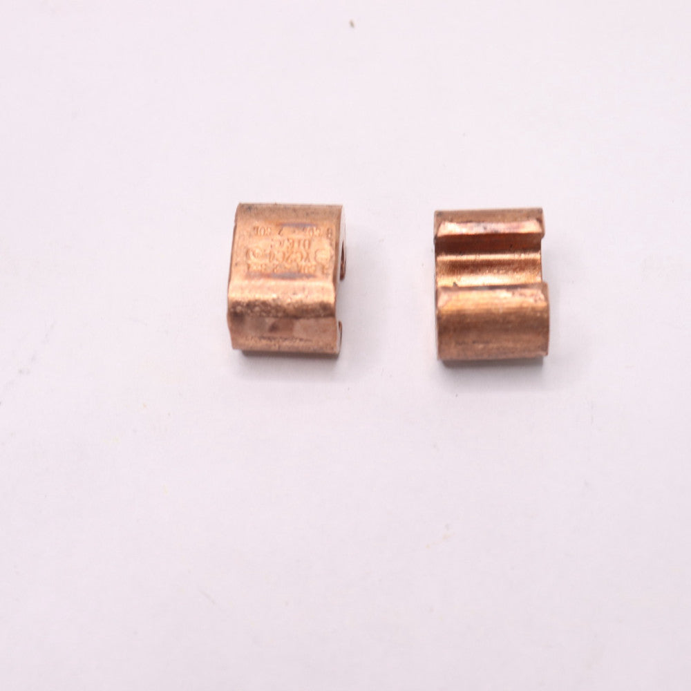 (2-Pk) C-Shape Compression Connector Copper YC2C4