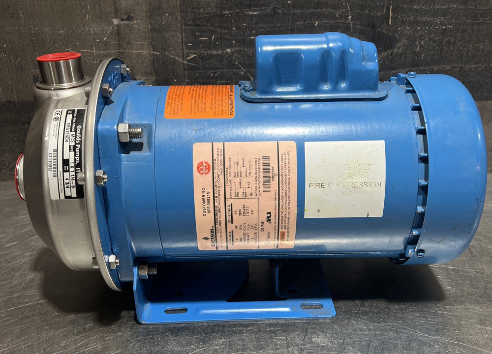 Goulds 1MS1E4D4 - Goulds 1MS1E4D4 MCS Series Centrifugal Pump, Size 1 Nos No Box