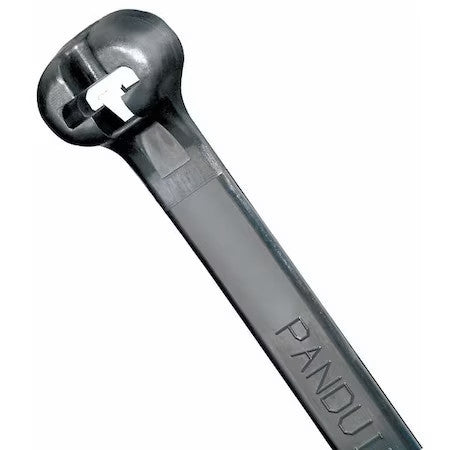 Panduit Bt2s-M0 Cable Tie, 8 In L, 2 In Max Bundle Dia., Black, Nylon 6/6, 50