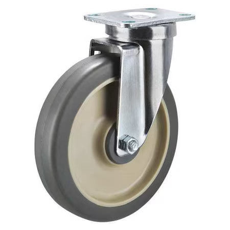 Zoro Select P12s-Rp050b-12-001 Swivel Plt Cstr,6-1/4 In. H,Plate Type C