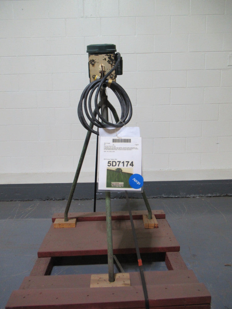 5" Diameter, 3-fin, Prop-Style, Tank Mixer Agitation.