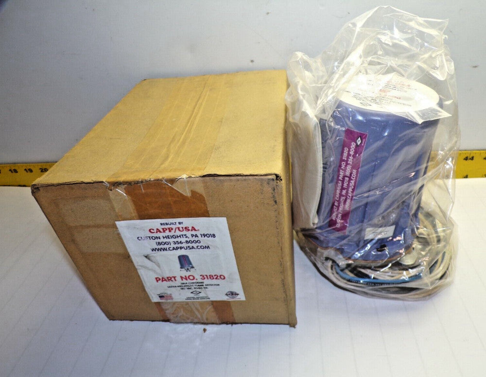CAPP/USA SELF-CHECKING ULTRA-VIOLET (UV) FLAME DETECTOR 120 VAC 31820