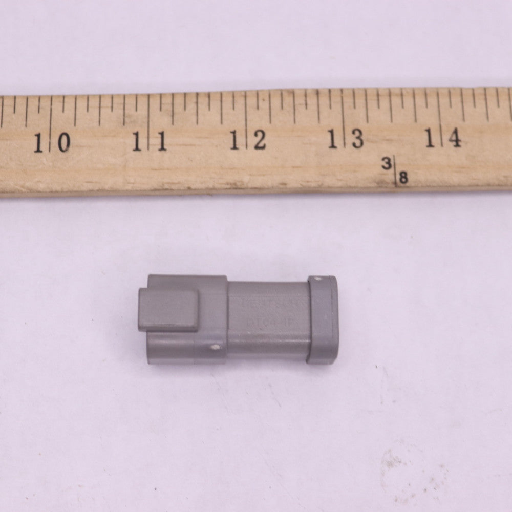 4-Way DT Automotive Connector Gray DT04-4P