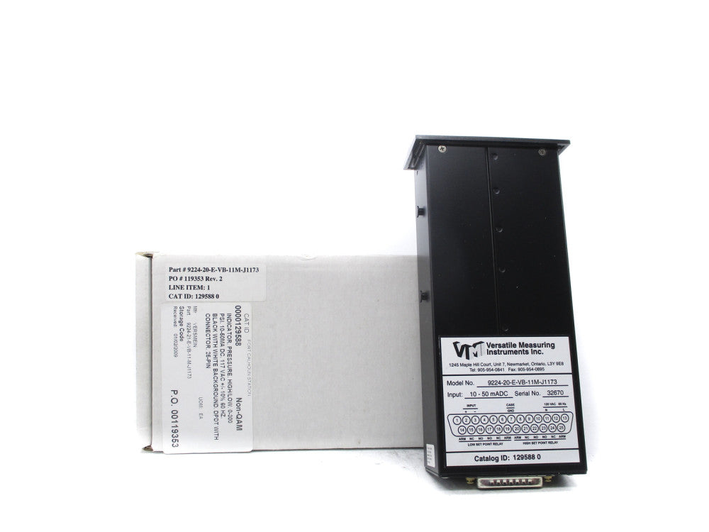 VERSATILE MEASURING 9224-20-E-VB-11M-J1173 0-30PSI NSMP