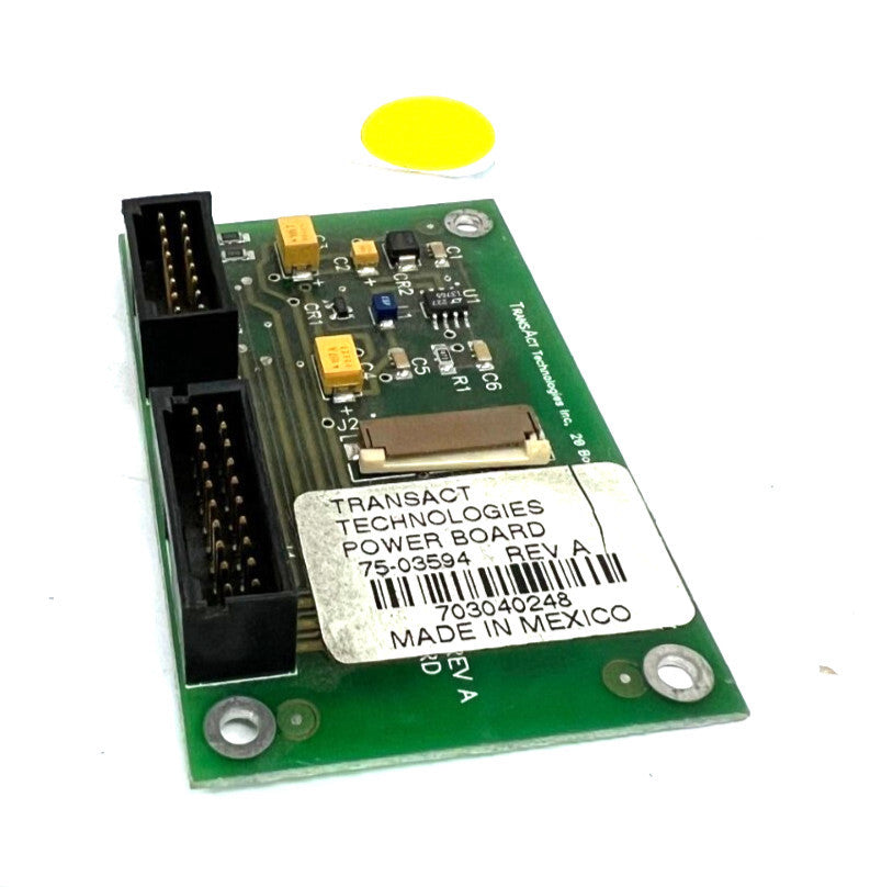 TRANSACT TECHNOLOGIES POWER BOARD 75-03594 REV A OAL 3-1/8 X 2"