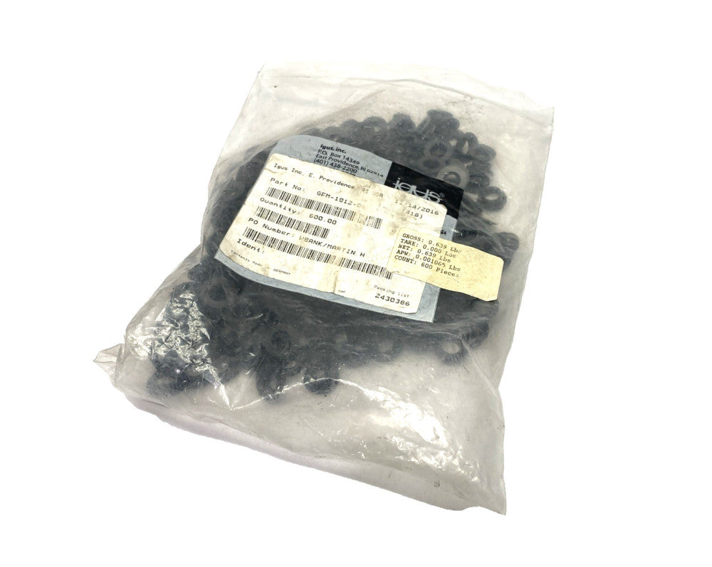 Igus GFM-1012-06 Flanged Plastic Bearing 10mm ID 12mm OD 6mm Wide ABOUT 350