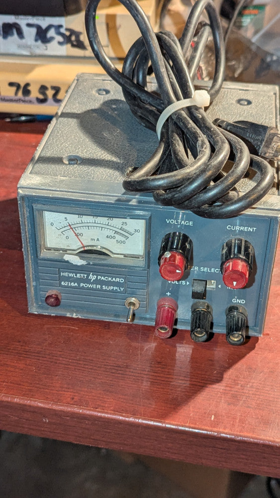 HP 6216A Power Supply 25V 0.4A Load Tested