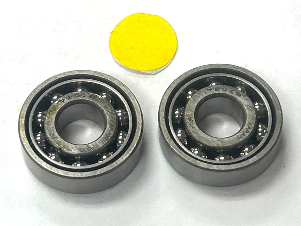 UNBRANDED SINGLE ROW ANGULAR CONTACT BEARING 7201B 12MM X 32MM X 10MM LOT OF 2