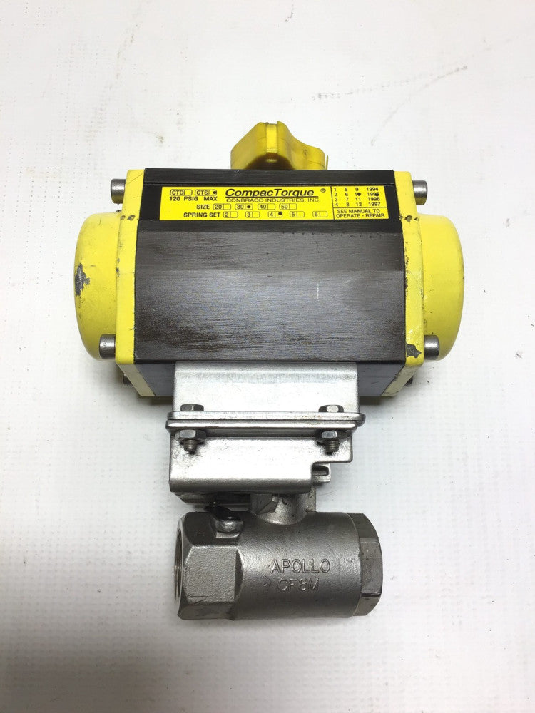 Conbraco Industries Size 30 Inc CTD CTS Compac Torque Pneumatic Air Actuator ...