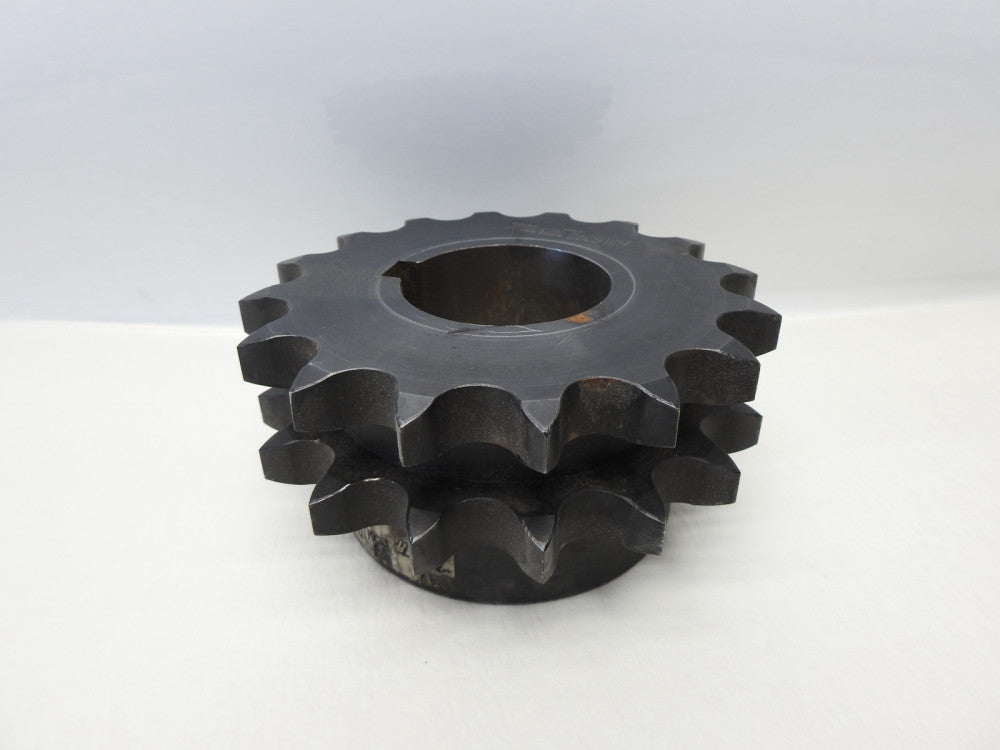 Martin D80B16H DOUBLE 80 ROLLER CHAIN SPROCKET*2-1/2"(2.500") BORE - NOB NEW