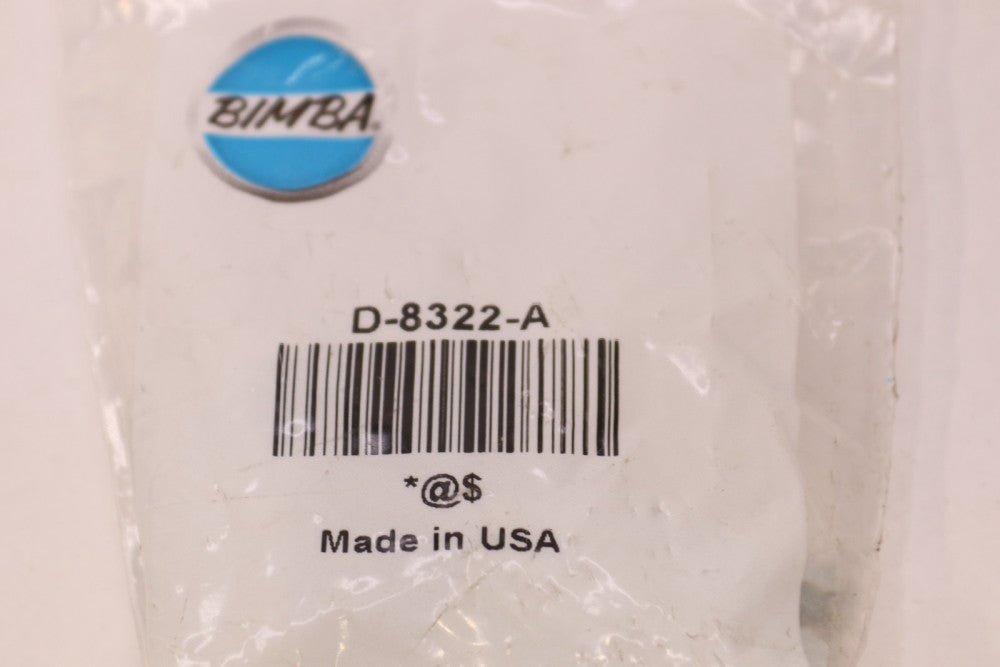 Bimba Cylinder Line Bracket Assembly Kit Carbon Steel Zinc-Plated D-8322-A