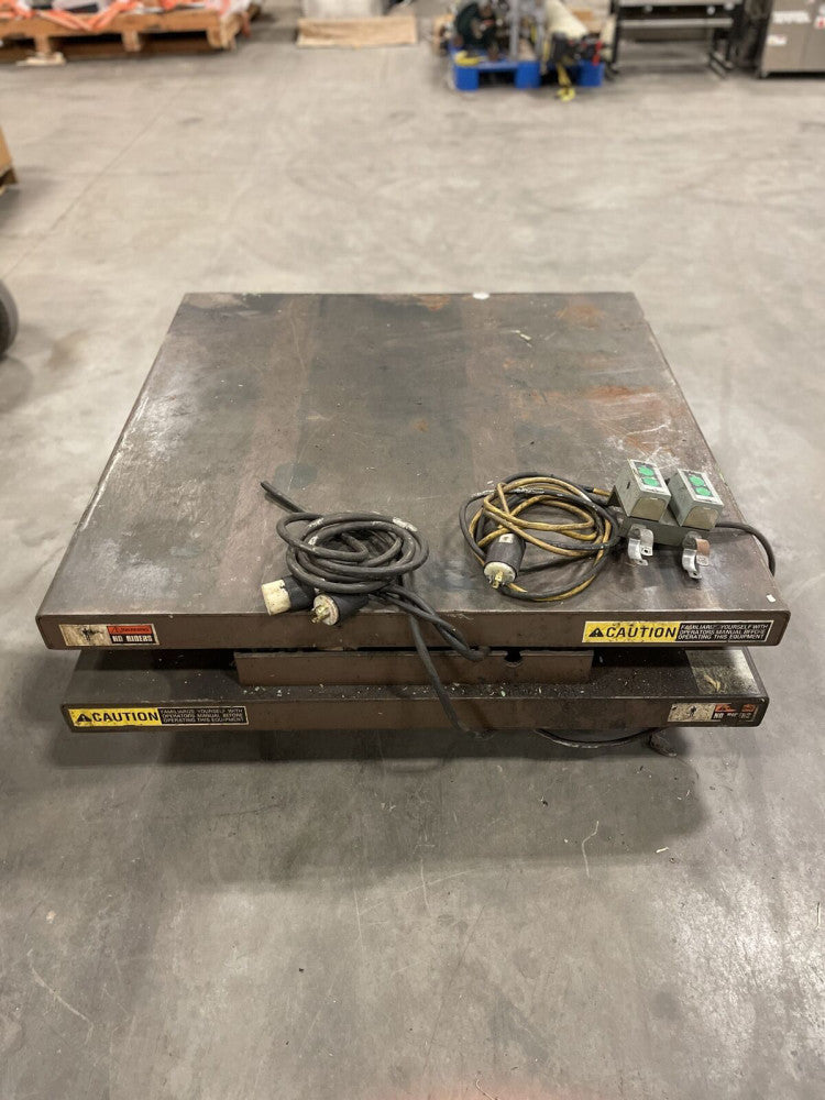 Autoquip 36S25 and 36S40 Lift Table 2500/4000LBS 72" Max Height