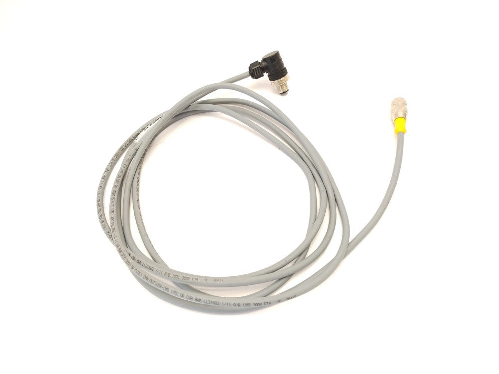 Turck RK 4.4T-3/S618 Actuator & Sensor Cordset M12 F To M Angle 9FT U0888-43