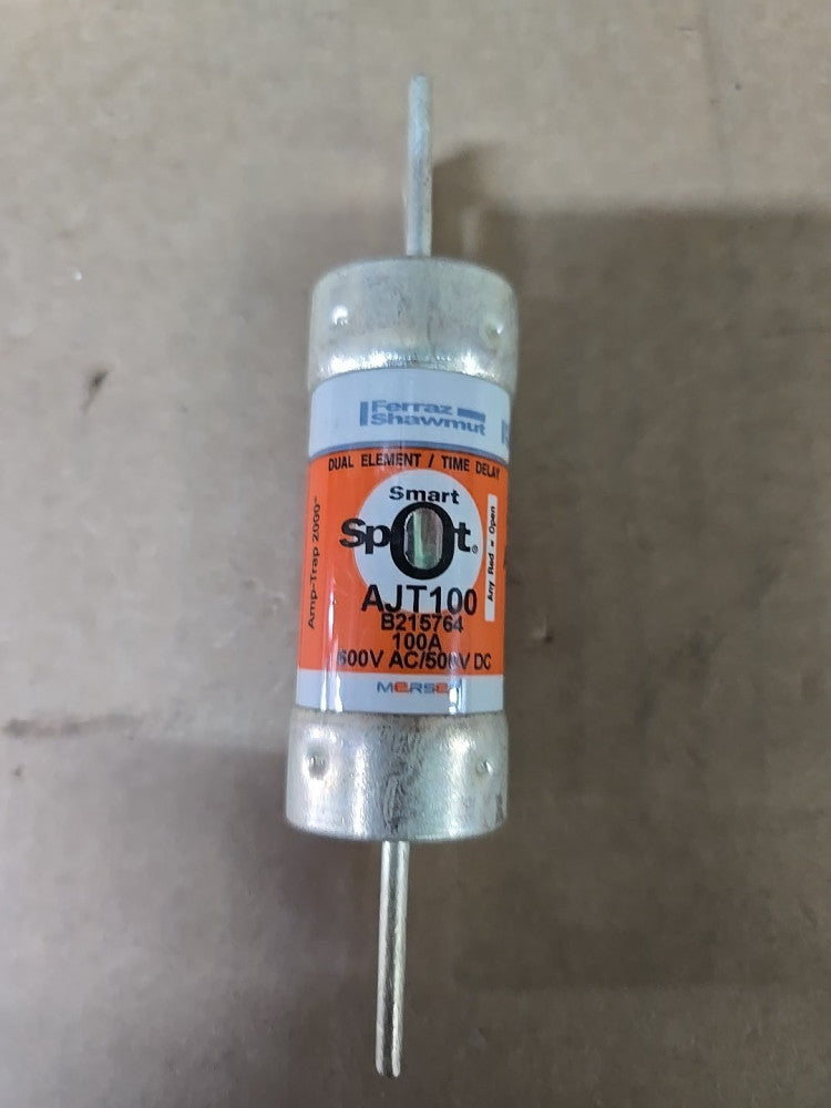 1) New Old Stock Ferraz Shawmut Current Limiting Time Delay Fuse AJT100