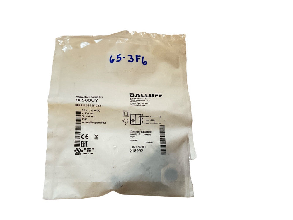BALLUFF BES 516-356-E5-C-S4 (BES00UY) Inductive standard sensors