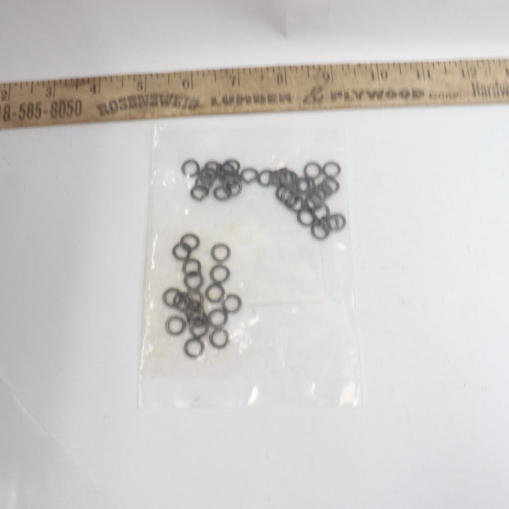 (50-Pk) Hi-Collar Split Lockwasher Alloy Steel Black Oxide M6 47413