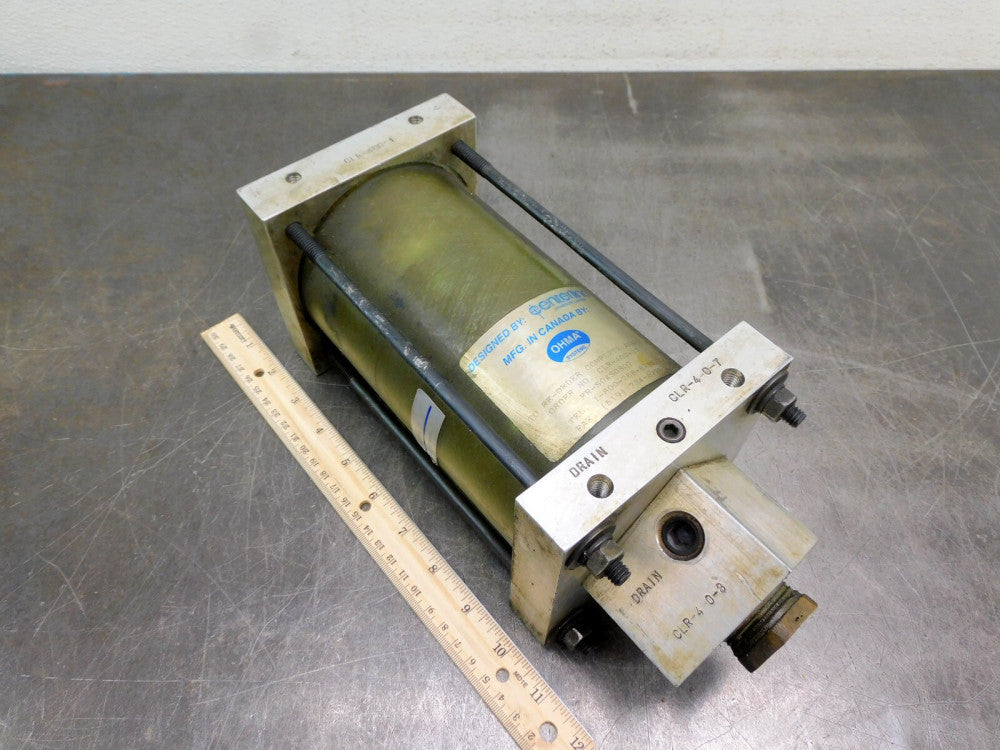 Ohma Systems Centerline CLR-400-7 Pneumatic Air Oil Lube Lubrication Unit