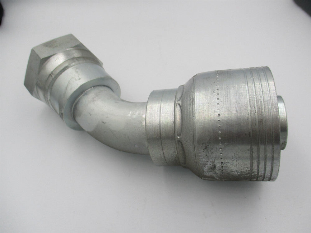 Eaton Aeroquip (1BA20FJA20) Female JIC Swivel 45° Elbow TTC Crimp Fitting