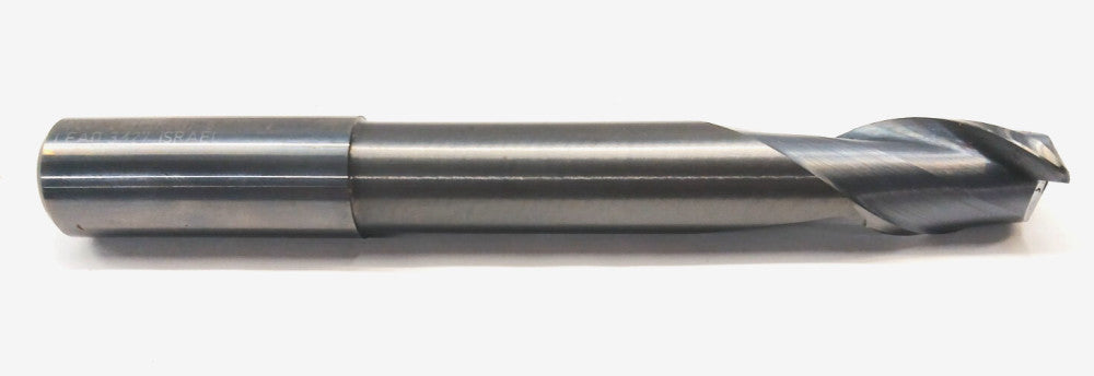 HANITA 4AN2 C-2 3/4 X 3/4 X 1 (K/H)-8 LEAD 3.127 LEAD SQUARE END MILL OAL 6 IN.