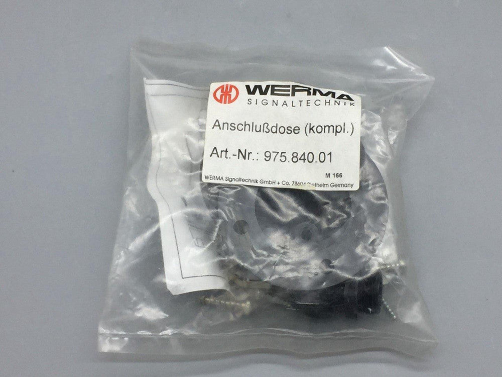 Werma Signaltechnik 975-840-01 Stack Light Contact Box