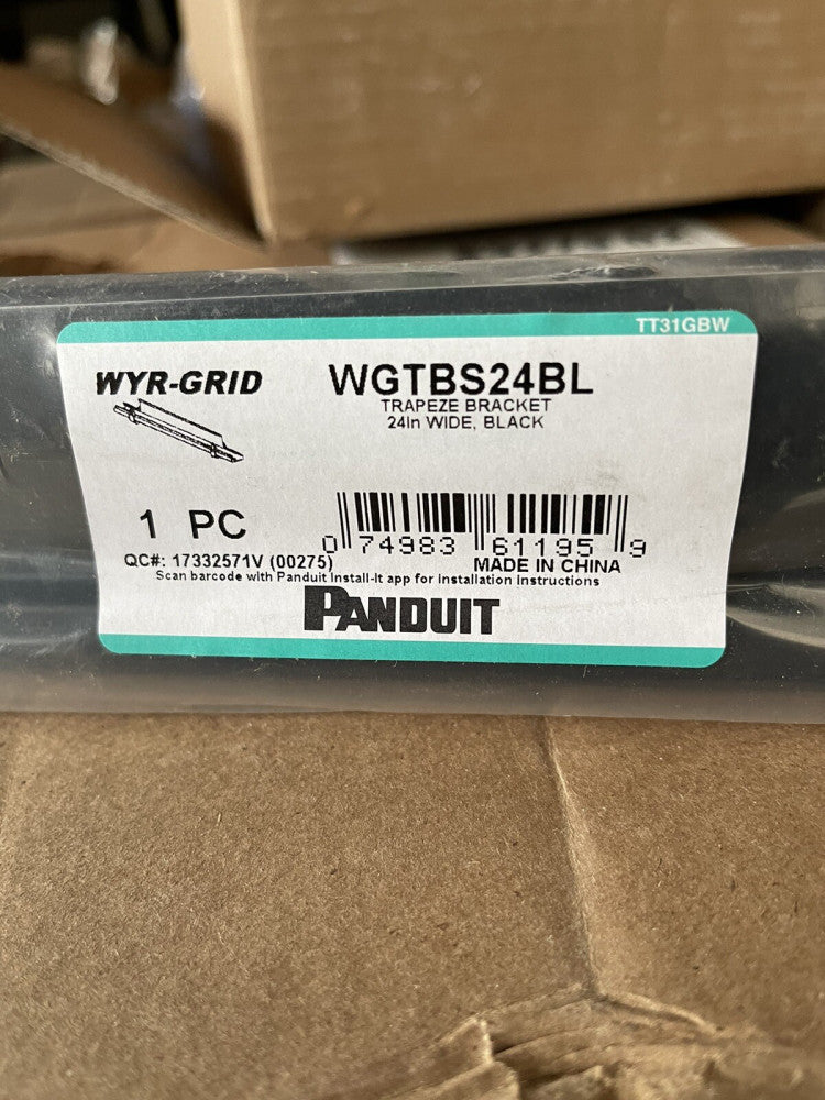 NEEW GENUINE Panduit (WGTBS24BL) Wyr-Grid Bracket **SHIPS FREE**