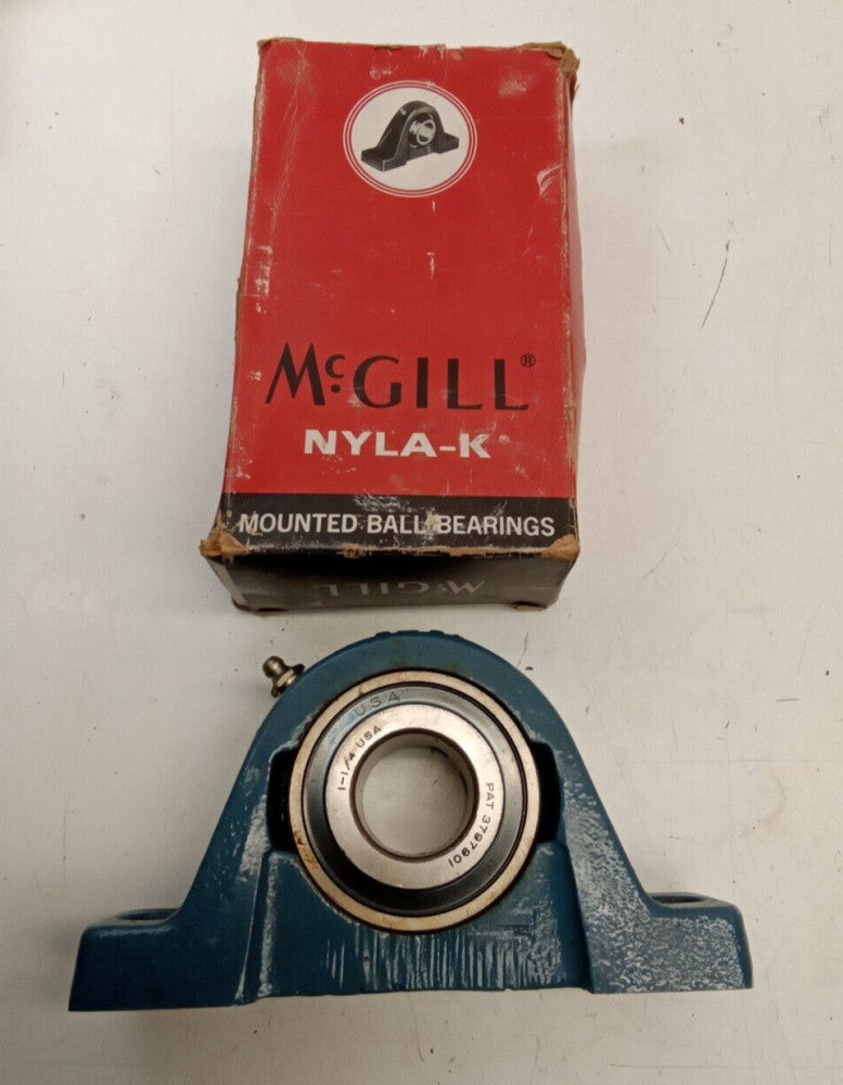 McGill Nyla-K Pillow Block Mounted Bearing C-25-1 1/4