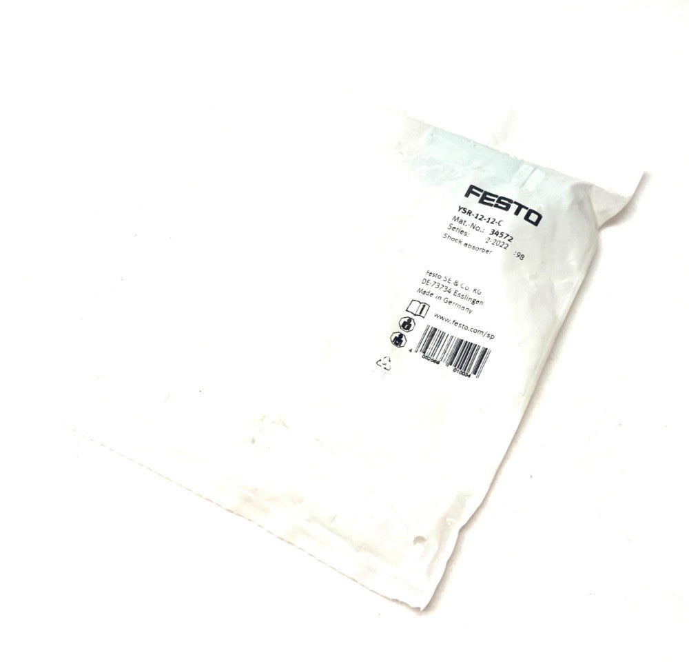 Festo YSR-12-12-C Self-Adjusting Shock Absorber Size 12, 12mm Stroke 34572