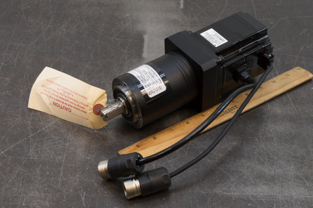 Yaskawa SG25SA-PE02AAC AC Servo Drive Gearmotor Gear Motor 25:1 Ratio