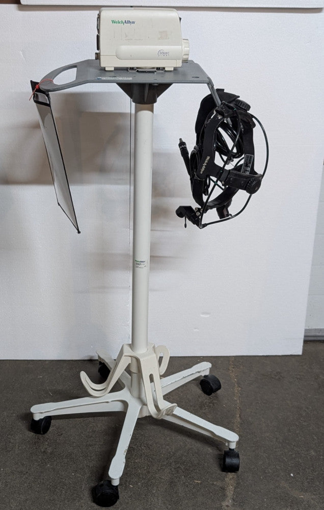 Welch Allyn 49501 Solarc Light Source with 2 Headlamps, Fiber Cables and Stand