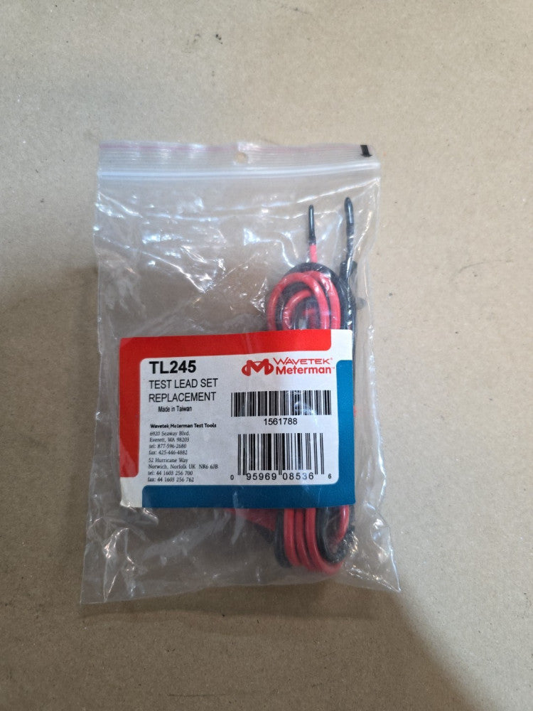 Beckman Industrial Meterman TL245 TEST LEAD SET