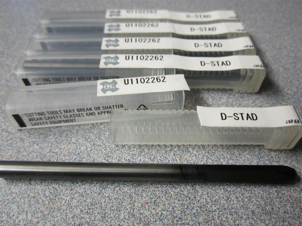 OSG (U1102262) .181" x .981" x 3.10" Diamond Coated Carbide Drill Bits - Qty 5