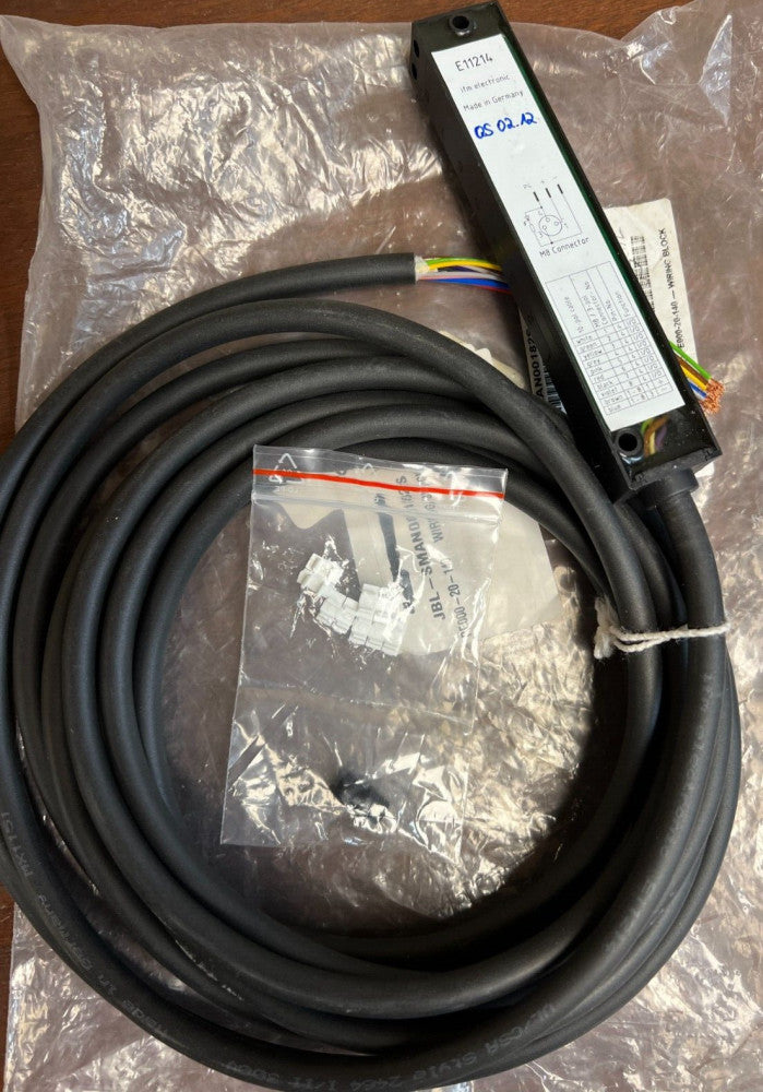 NEW IFM ELECTRONIC, E11214, WIRING BLOCK 8, MAKE OFFER!