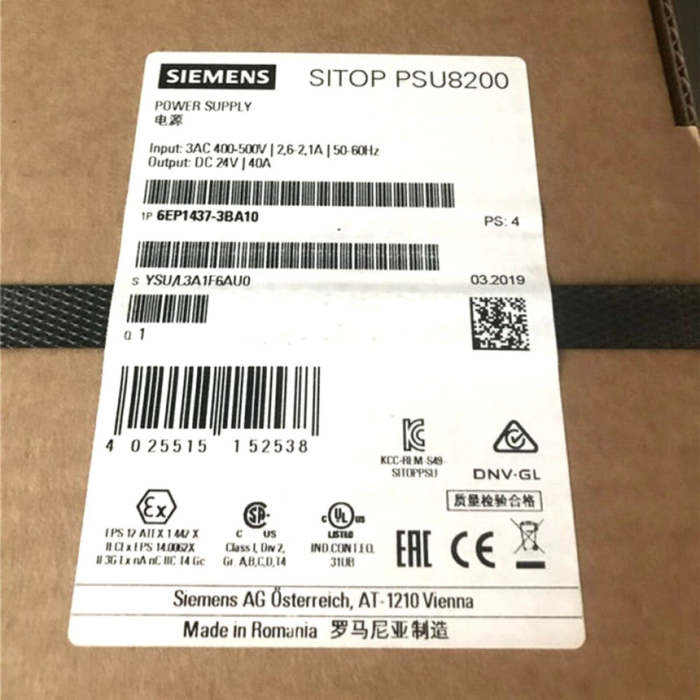 NEW SIEMENS 6EP1437-3BA10 6EP14373BA10 Switching Power Supply